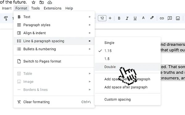 4_Double_Space_in_Google_Docs_Image
