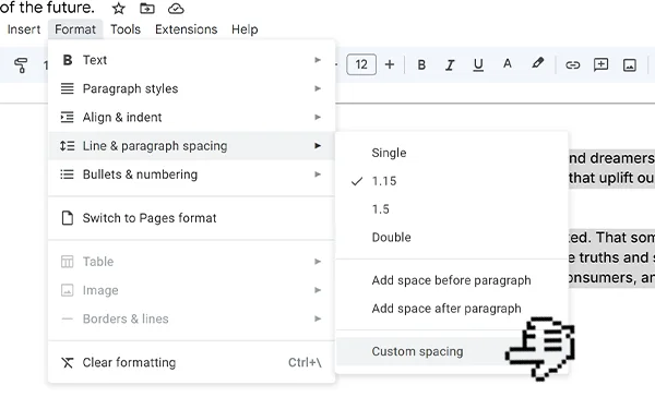 5_Double_Space_in_Google_Docs_Image