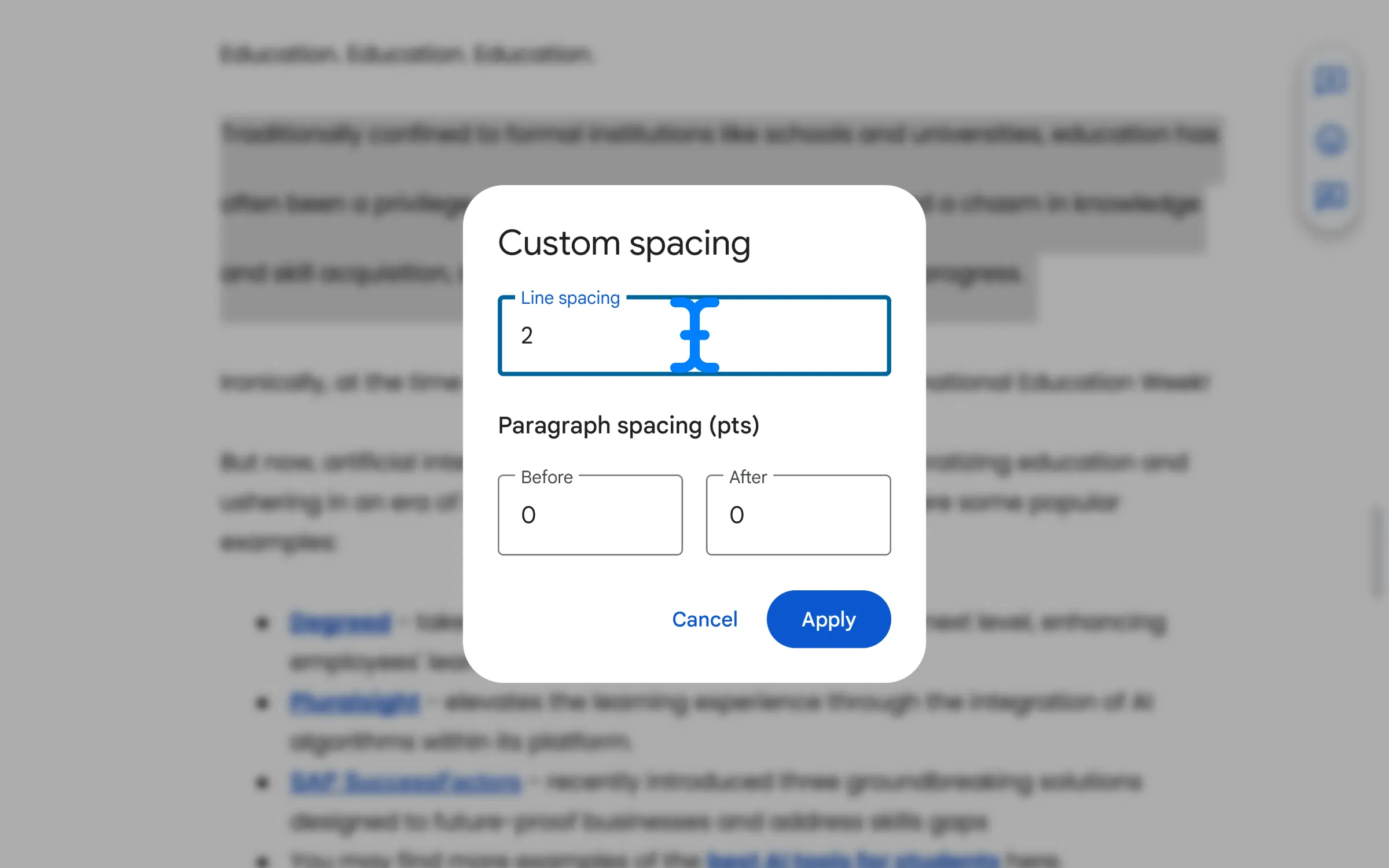 Productivity-DoubleSpaceinGoogleDocs-LineSpacing