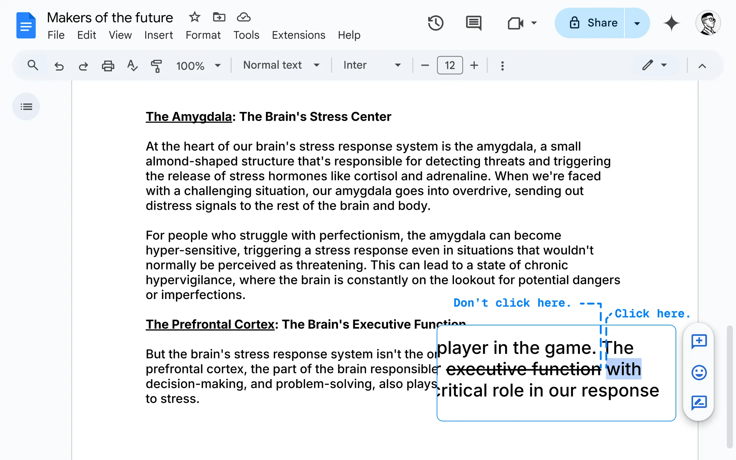 Productivity-StrikethroughonGoogleDocs-AvoidStickyFormatting