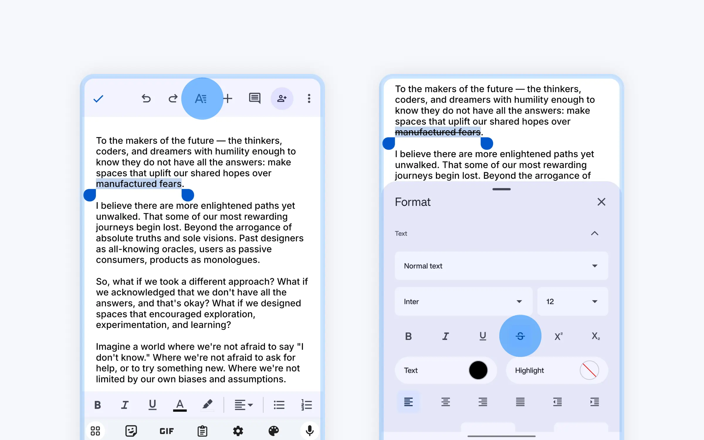 Productivity-StrikethroughonGoogleDocs-MobileFormatStrikethrough